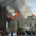 Incêndio atinge Igreja Matriz de Flores da Cunha, na Serra Gaúcha